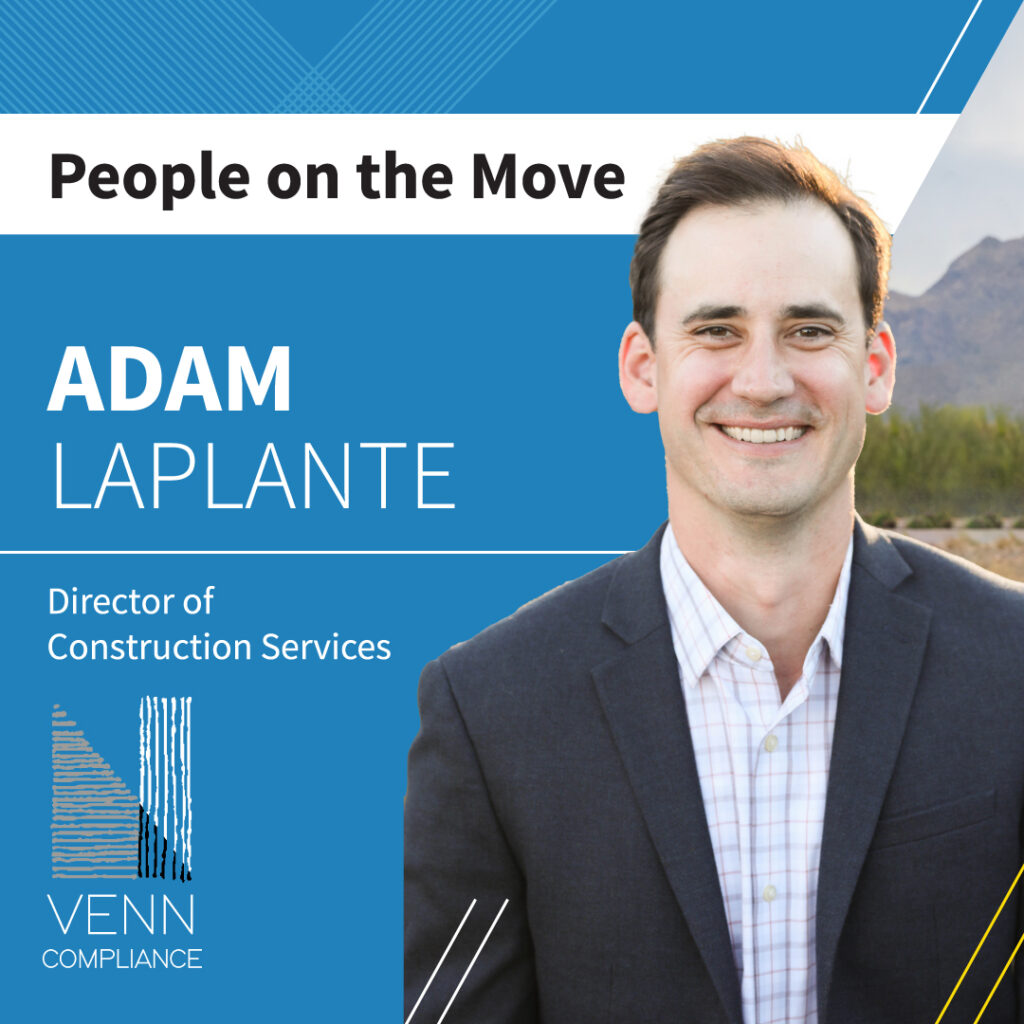 People on the Move: Adam LaPlante director of construction services