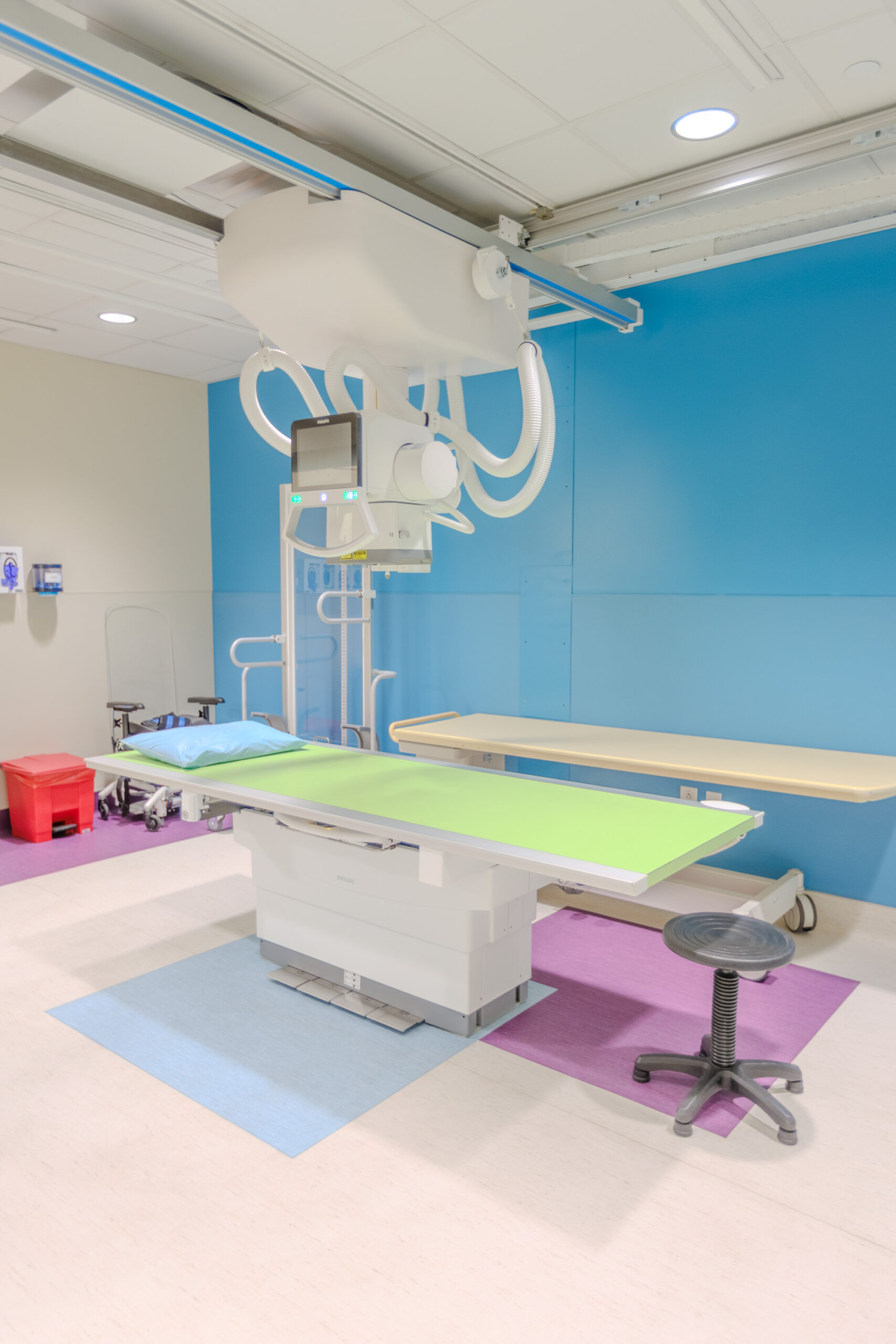 Phoenix Childrens Hospital xray room remodel